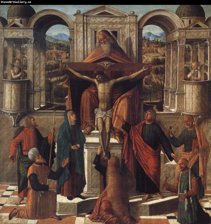 Giovanni Mansueti Symbolic Representaton of the Crucifixion